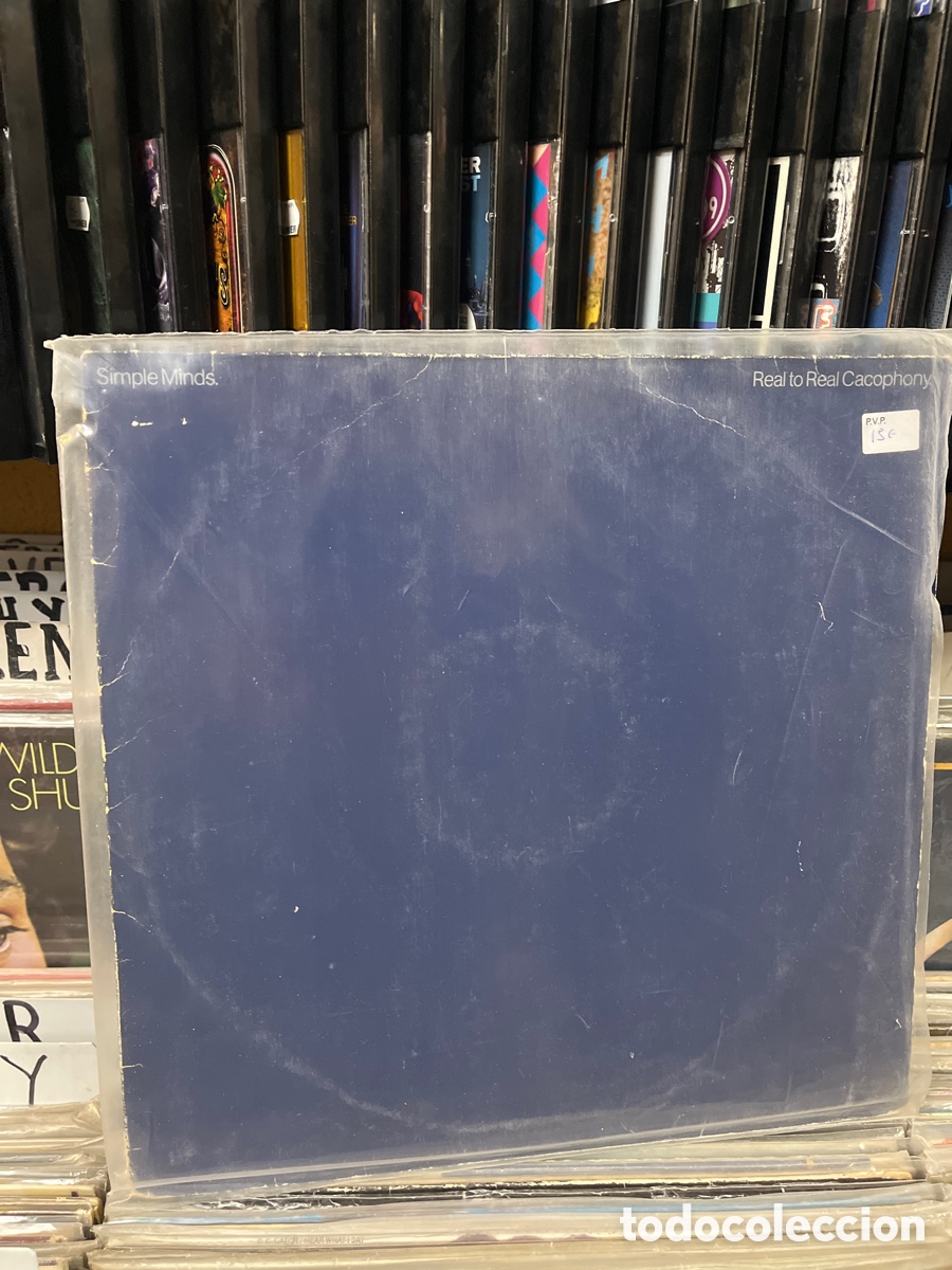 Discos de vinilo: Simple minds real to real cacophony - Foto 1