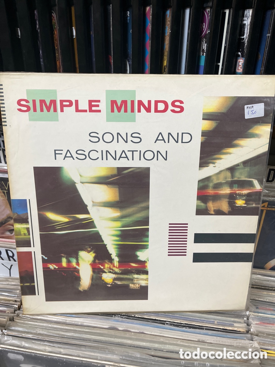 Discos de vinilo: Simple minds sons and fascination - Foto 1