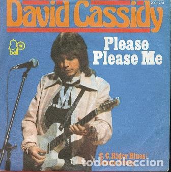Discos de vinilo: DAVID CASSIDY PLEASE single - Foto 1