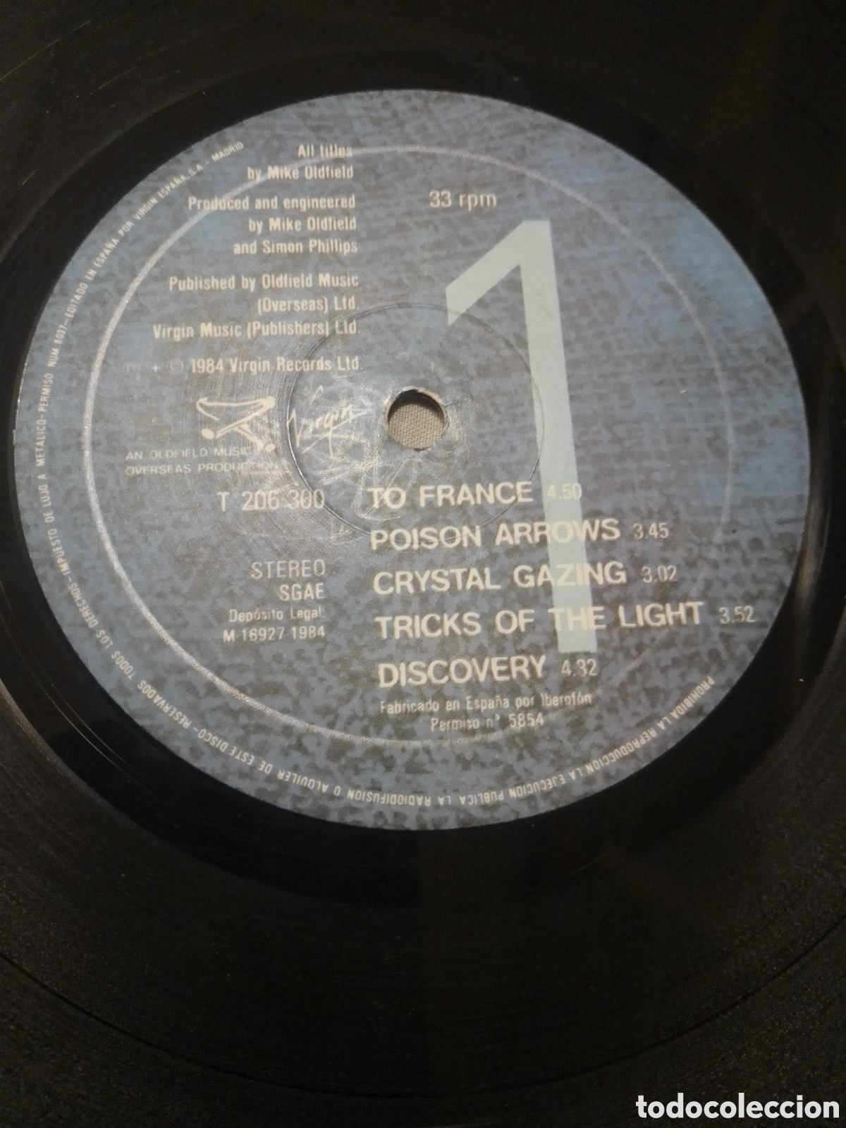 Discos de vinilo: MIKE OLDFIELD 1984 STEREO - Foto 2