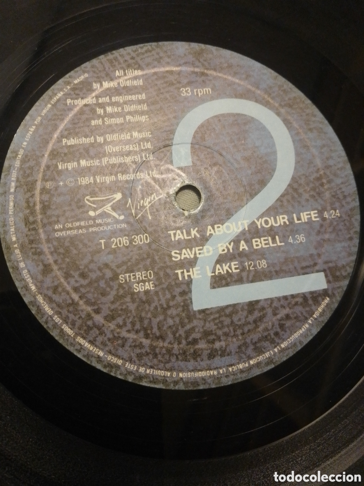 Discos de vinilo: MIKE OLDFIELD 1984 STEREO - Foto 3