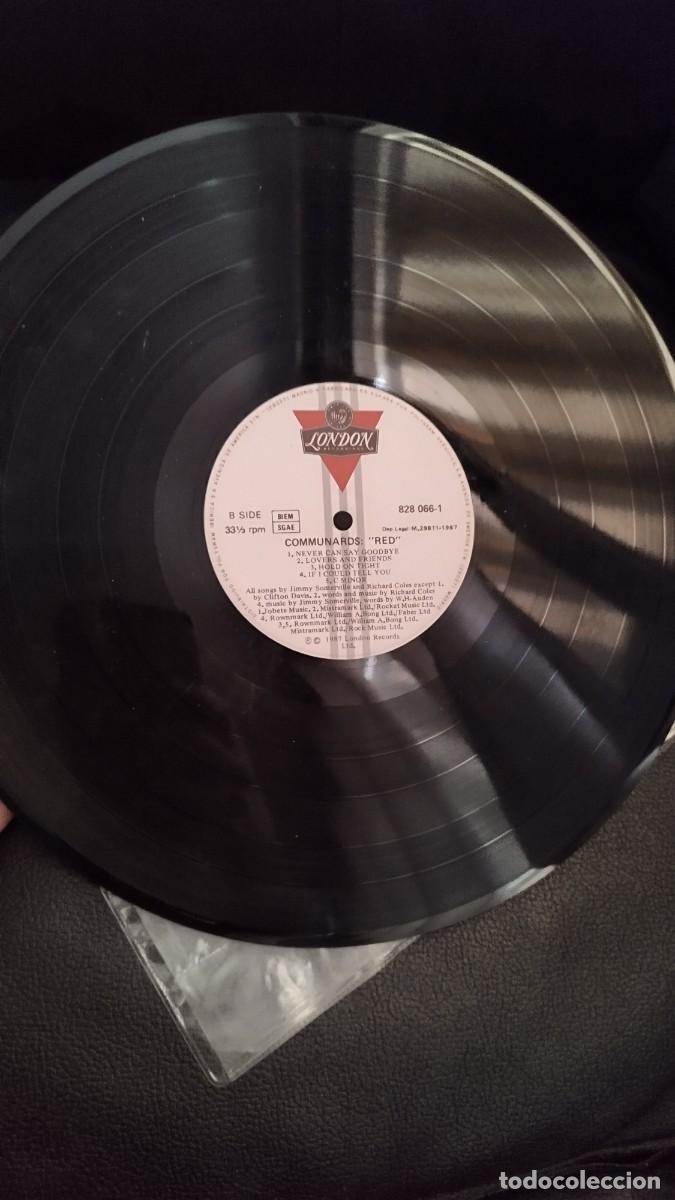 Discos de vinilo: The Communards &ndash; Red. Solo vinilo Lp. - Foto 4