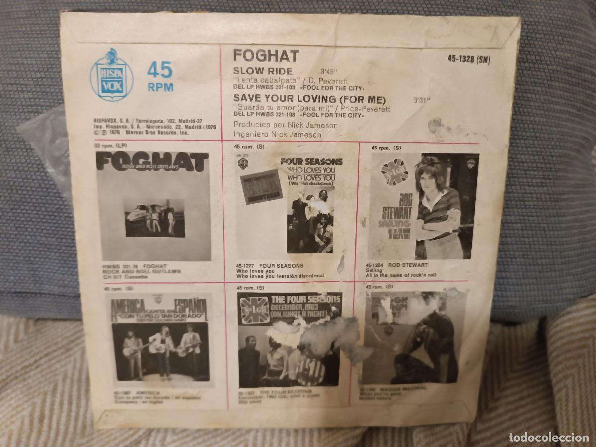 Discos de vinilo: Foghat Slow Ride ...,...... - Foto 2