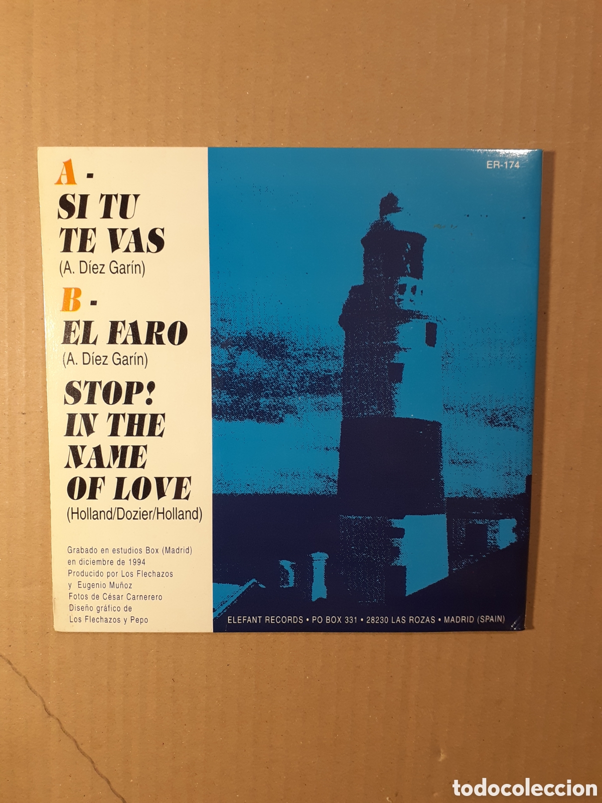 Discos de vinilo: Los flechazos. Si tu te vas. - Foto 2