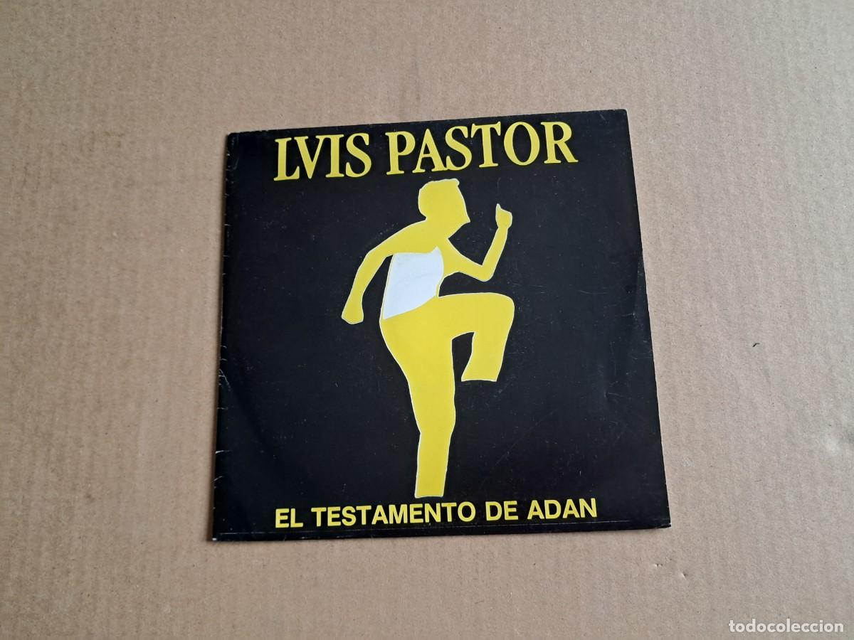 Discos de vinilo: LUIS PASTOR - EL TESTAMENTO DE ADAN SINGLE 1992 - Foto 1