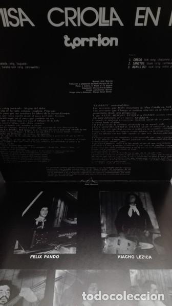 Discos de vinilo: Gorri&oacute;n &ndash; La Misa Criolla En Rock - Foto 3