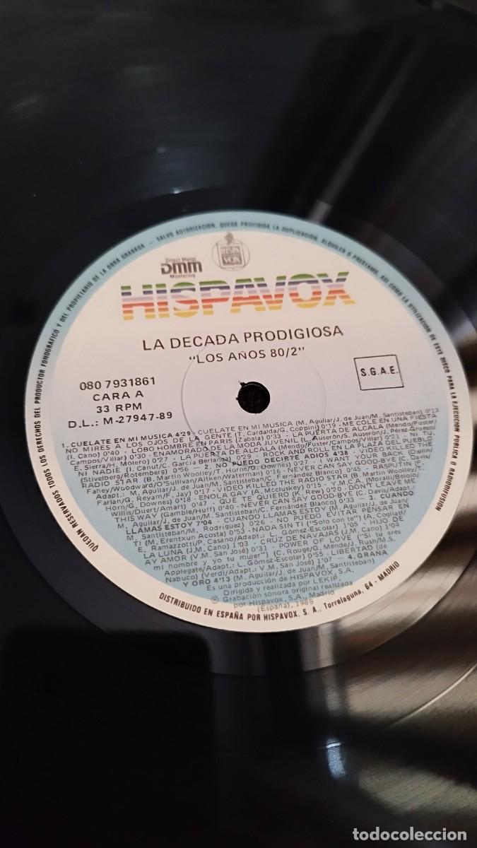 Discos de vinilo: La Decada Prodigiosa &ndash; Los A&ntilde;os 80. Vinilo lp. - Foto 2