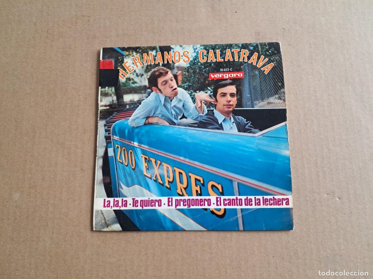 Discos de vinilo: HERMANOS CALATRAVA - LA LA LA EP 4 TEMAS 1968 - Foto 1