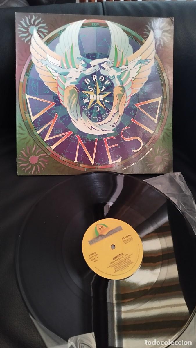 Discos de vinilo: Amnesia &ndash; Drop The Stick. Vinilo Maxi single 12&rdquo;. - Foto 1