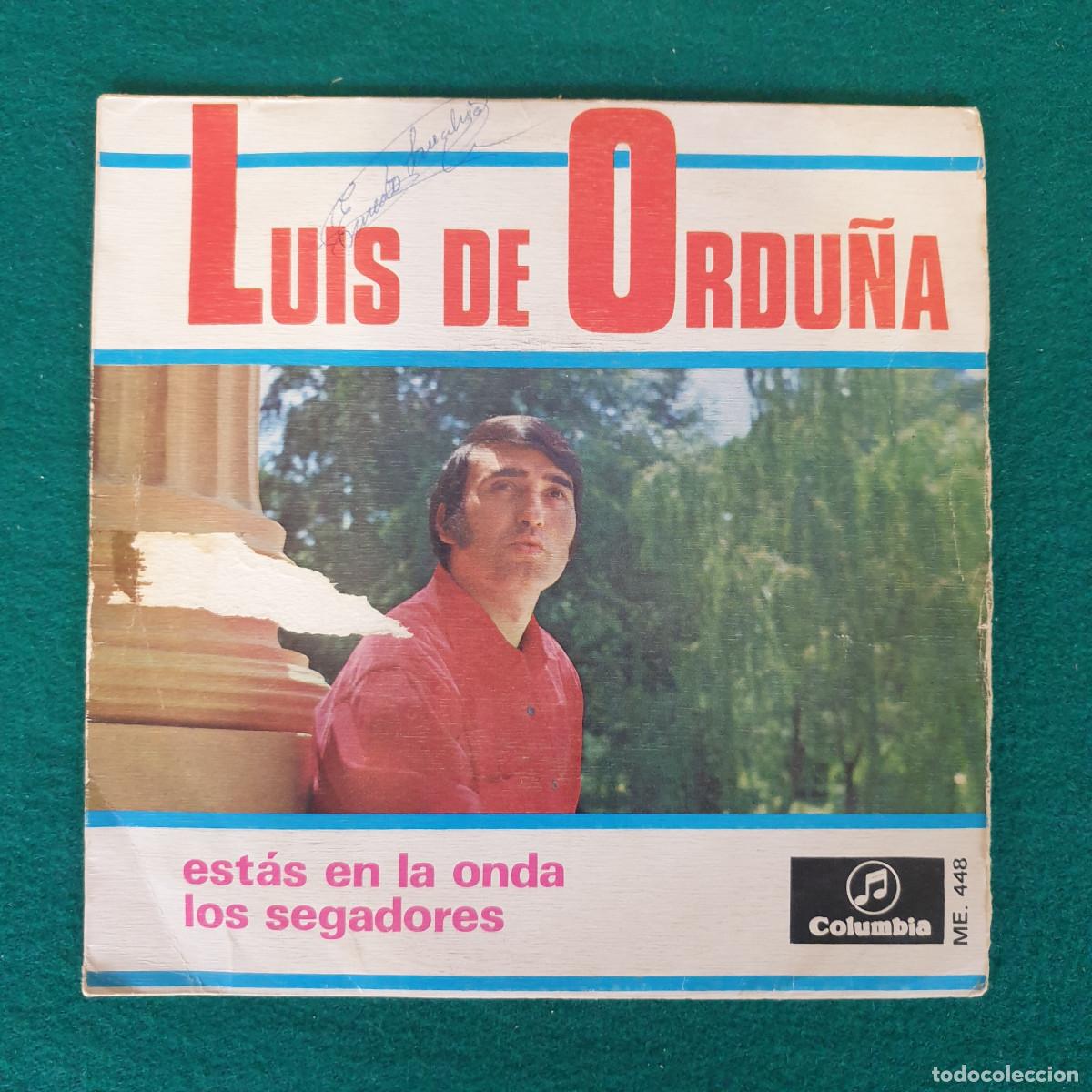 Discos de vinilo: Luis De Ordu&ntilde;a &ndash; Est&aacute;s En La Onda + 1 - Foto 1