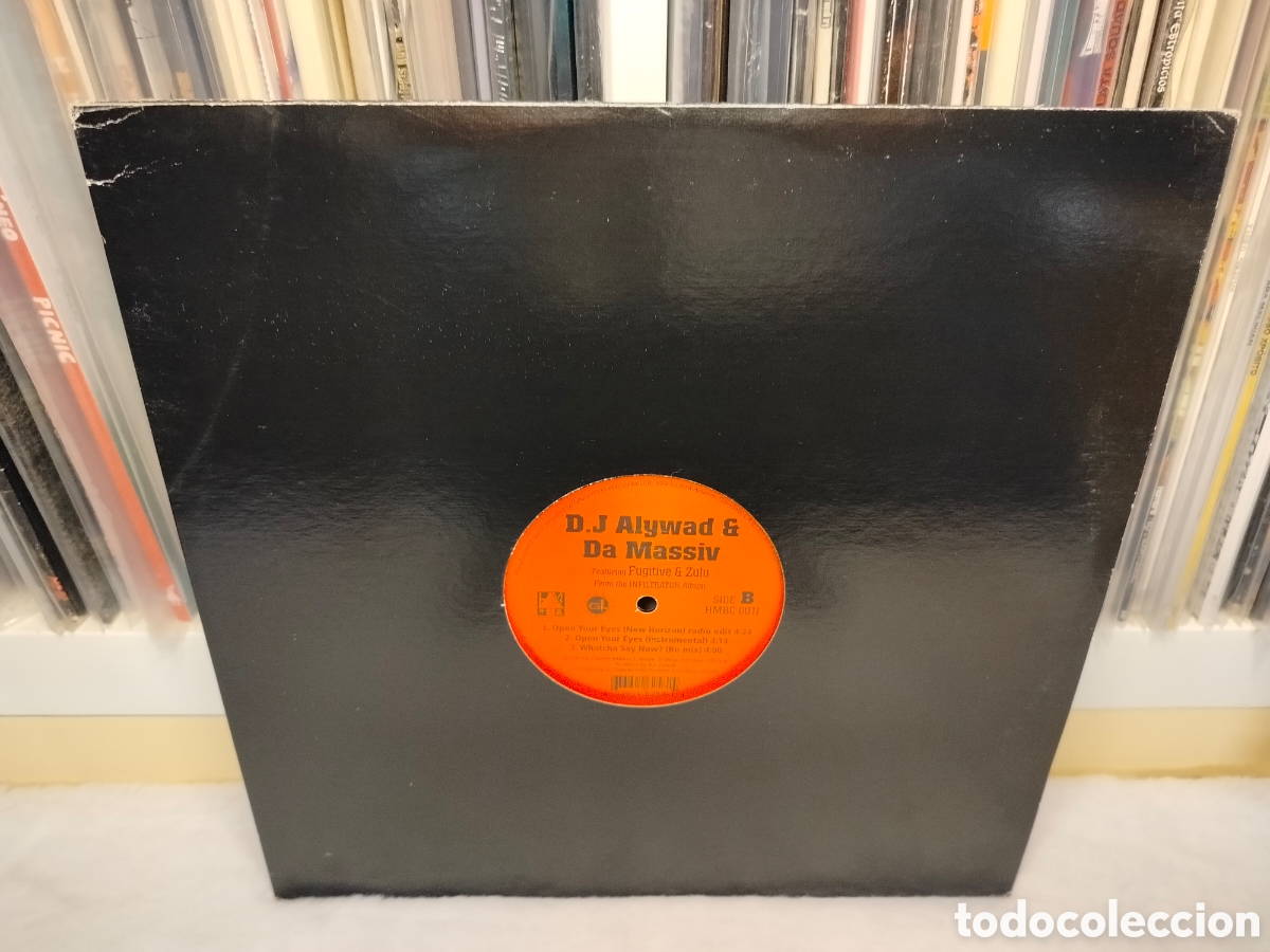 Discos de vinilo: Dj Alywad & Da Massiv - Open your eyes - Foto 1