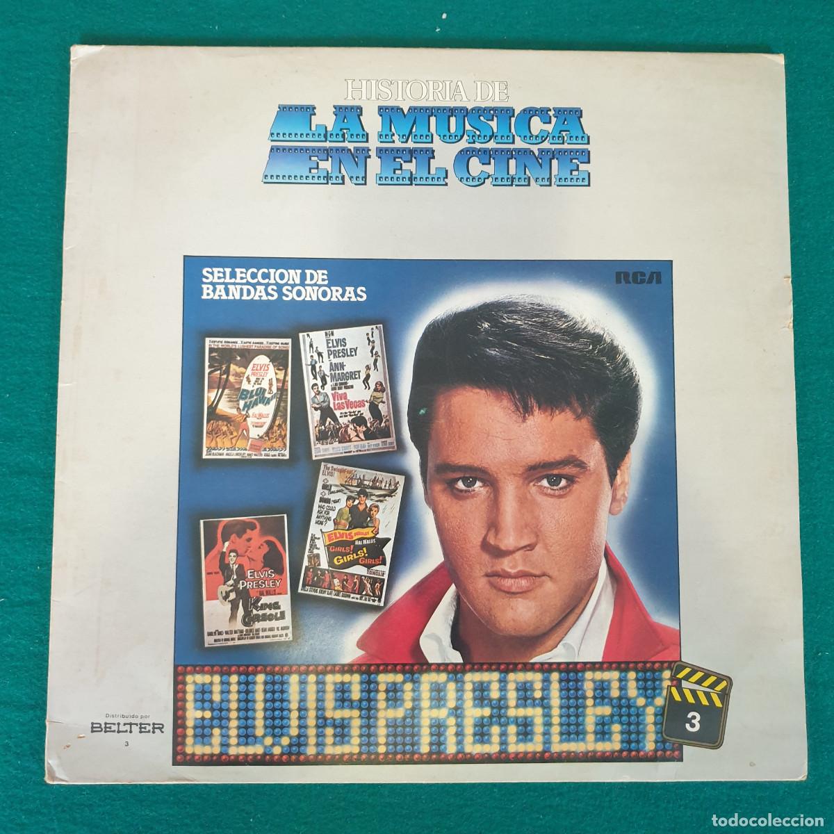 Discos de vinilo: Elvis Presley &ndash; LA MUSICA EN EL CINE 3 - Foto 1