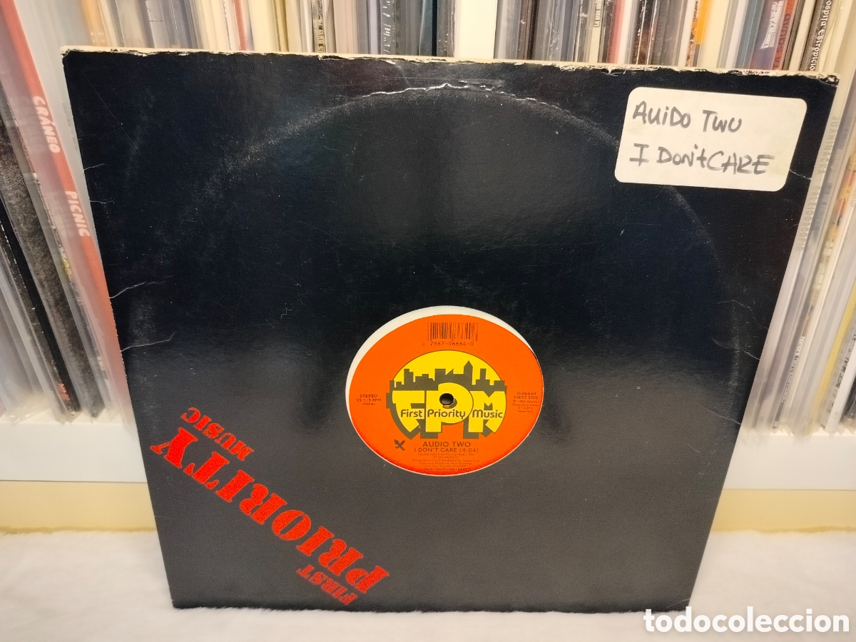 Discos de vinilo: Audio Two - I dont care - Foto 1
