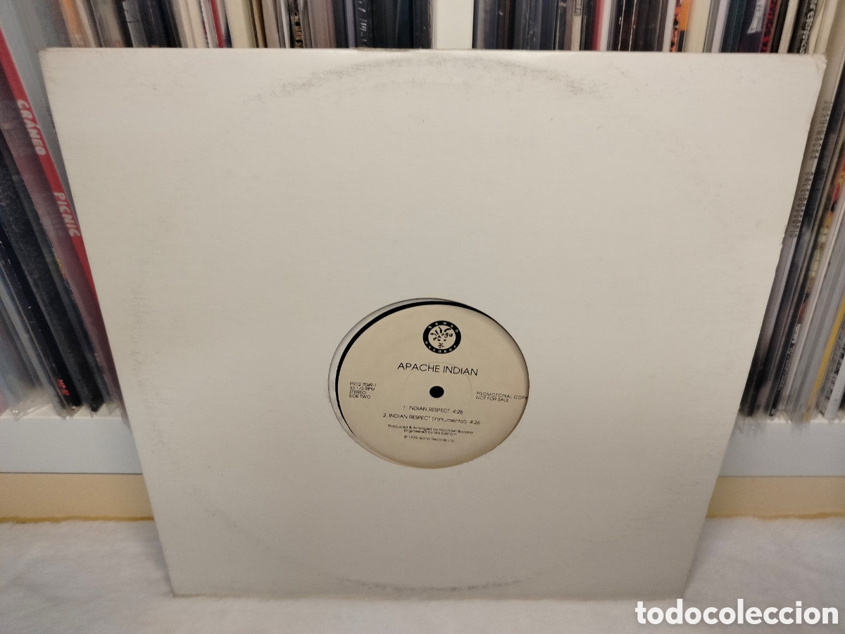 Discos de vinilo: Apache Indian - Armagideon time - Foto 1