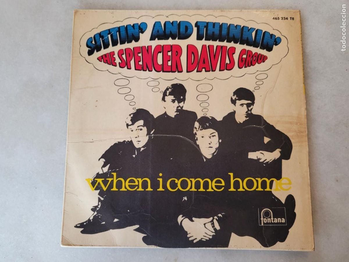 Discos de vinilo: THE SPENCER DAVIS GROUP - SITTIN&Aacute;ND THINKIN - ESP 1966 - Foto 1