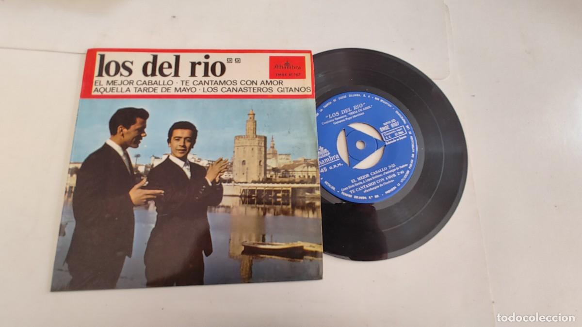 Discos de vinilo: LOS DEL RIO-EP EL MEJOR CABALLO +3 - Foto 1