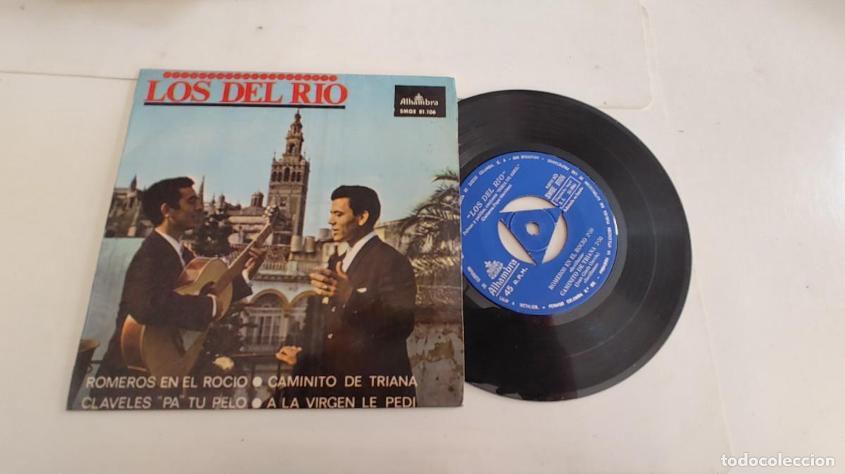 Discos de vinilo: LOS DEL RIO-EP ROMEROS EN EL ROCIO +3 - Foto 1