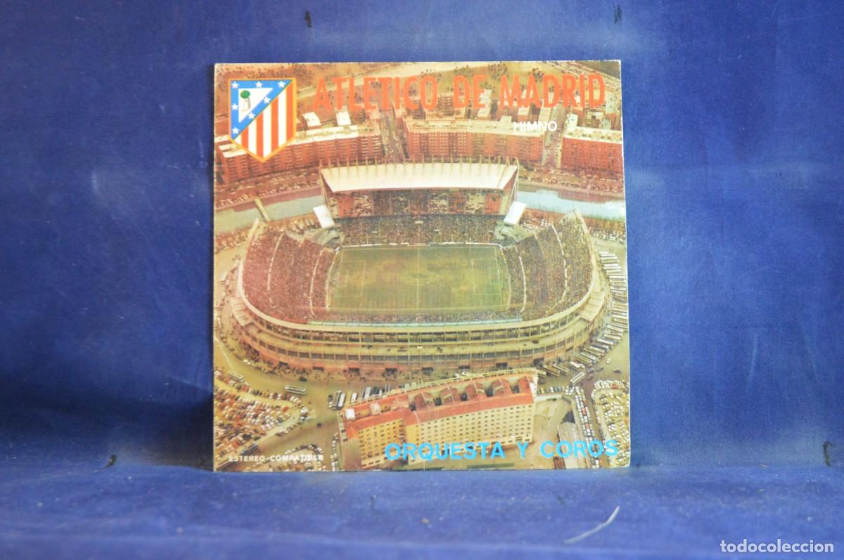 Discos de vinilo: ATLETICO DE MADRID - HIMNO - SINGLE - Foto 1
