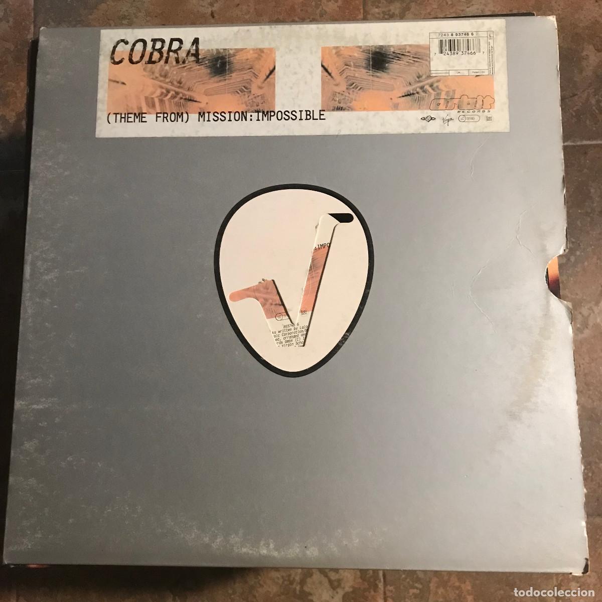 Discos de vinilo: COBRA - (THEME FROM) MISSION: IMPOSSIBLE - 12&rdquo; MAXISINGLE ORBIT 1996 - Foto 1