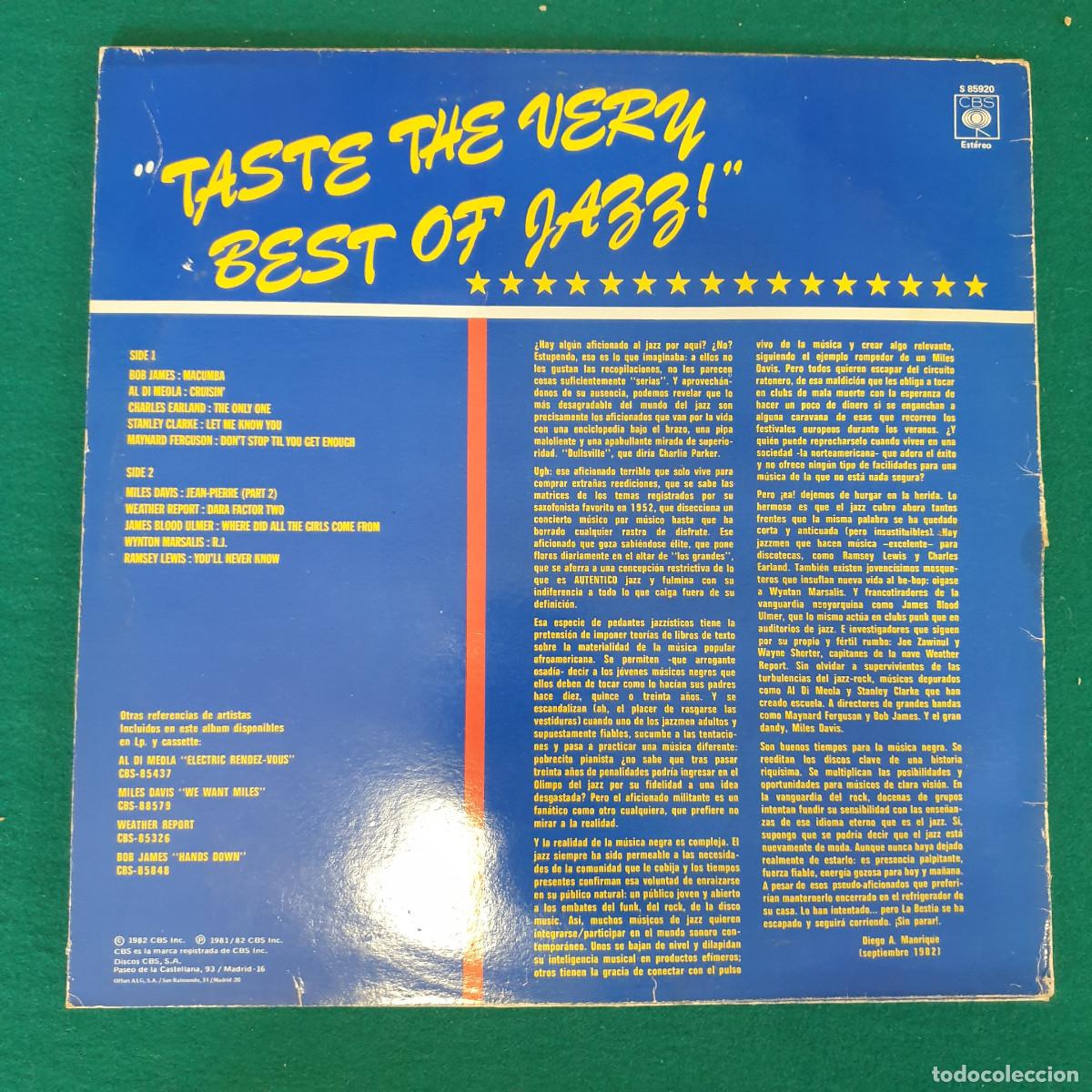 Discos de vinilo: Jazz USA - CBS 85920 - Foto 2