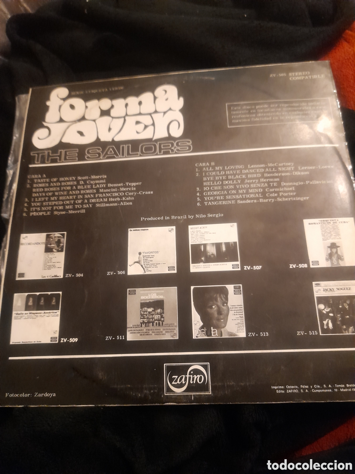 Discos de vinilo: Vinilo, The Sailor, Forma joven de 1969 - Foto 2
