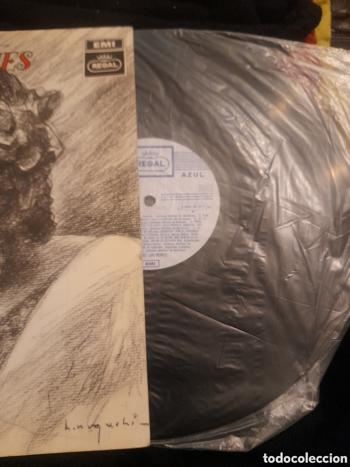 Discos de vinilo: Vinilo, Ni&ntilde;a de los Peines serie azul - Foto 3