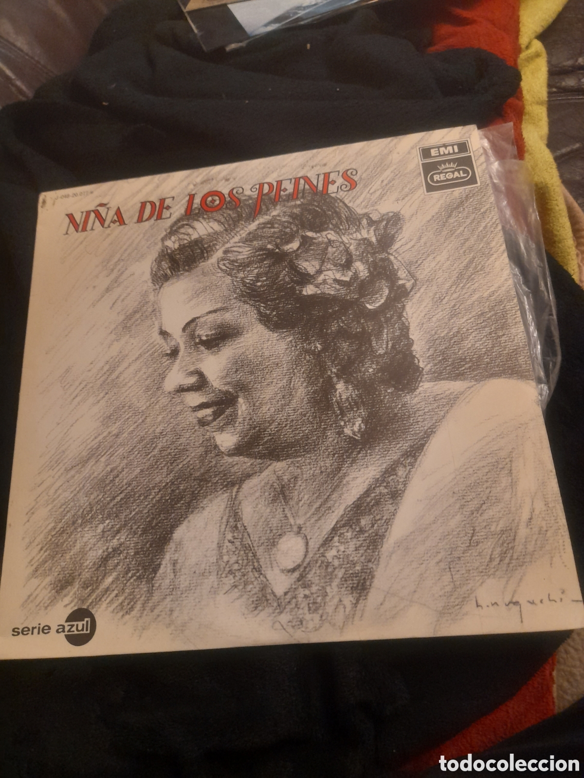 Discos de vinilo: Vinilo, Ni&ntilde;a de los Peines serie azul - Foto 1