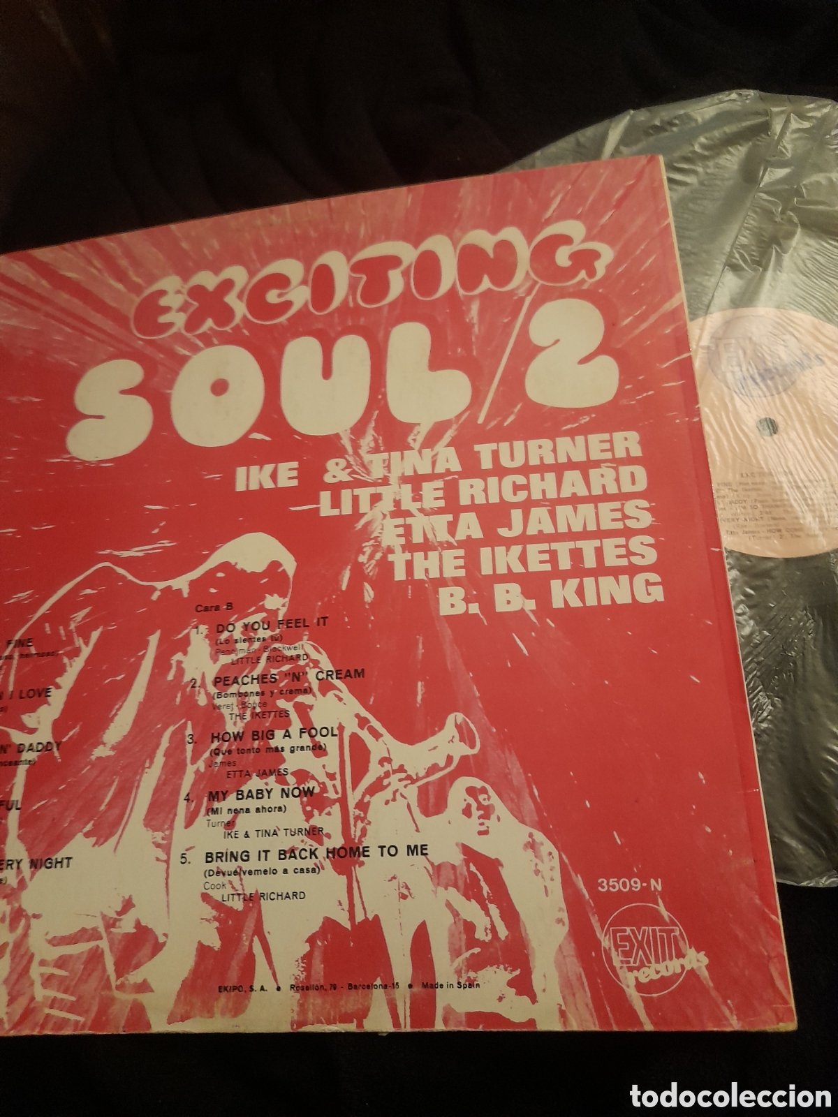 Discos de vinilo: Vinilo, Exciting Soul 2, de 1969 - Foto 3