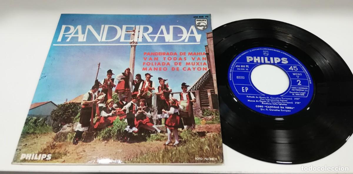 Discos de vinilo: MOST-C&aacute;ntigas Da Terra - Pandeirada (7&rdquo;, Mono) - Foto 1