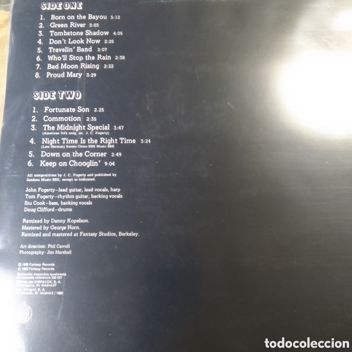 Discos de vinilo: CREEDENCE CLEARWATER REVIVAL THE CONCERT - Foto 2
