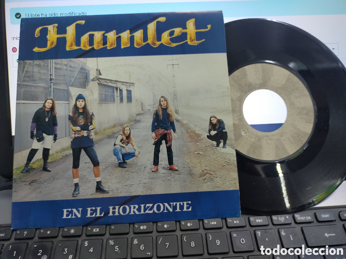Discos de vinil: Hamlet single promocional en el horizonte 1992 sin créditos en los labels,curiosidad