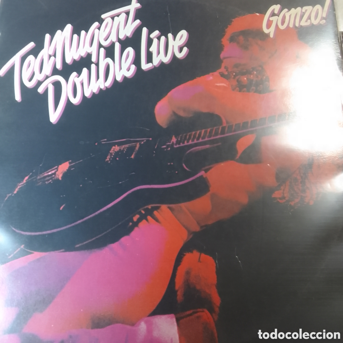 Discos de vinilo: TED NUGENT DOUBLE LIVE GONZO DOBLE LP - Foto 1