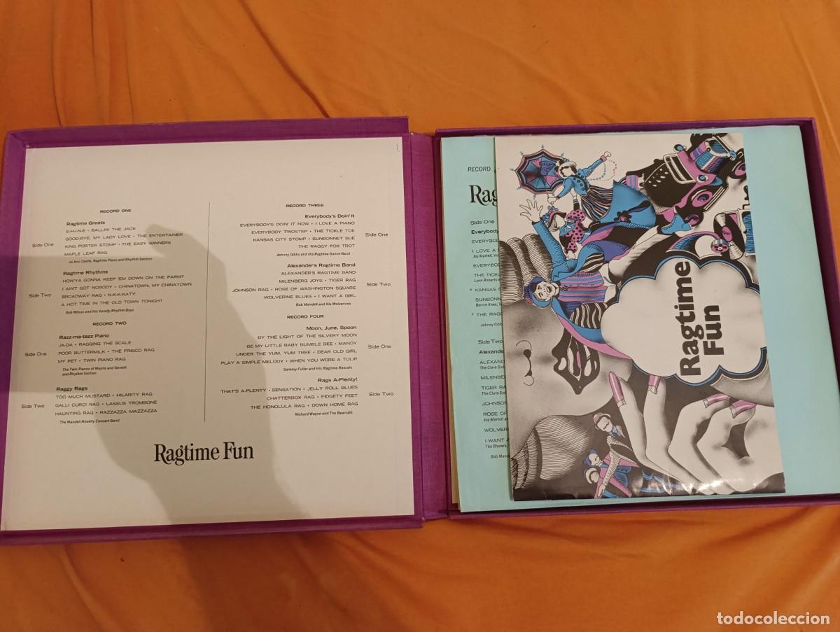 Discos de vinilo: Disco de vinilo Various &ndash; Ragtime Fun - Foto 3