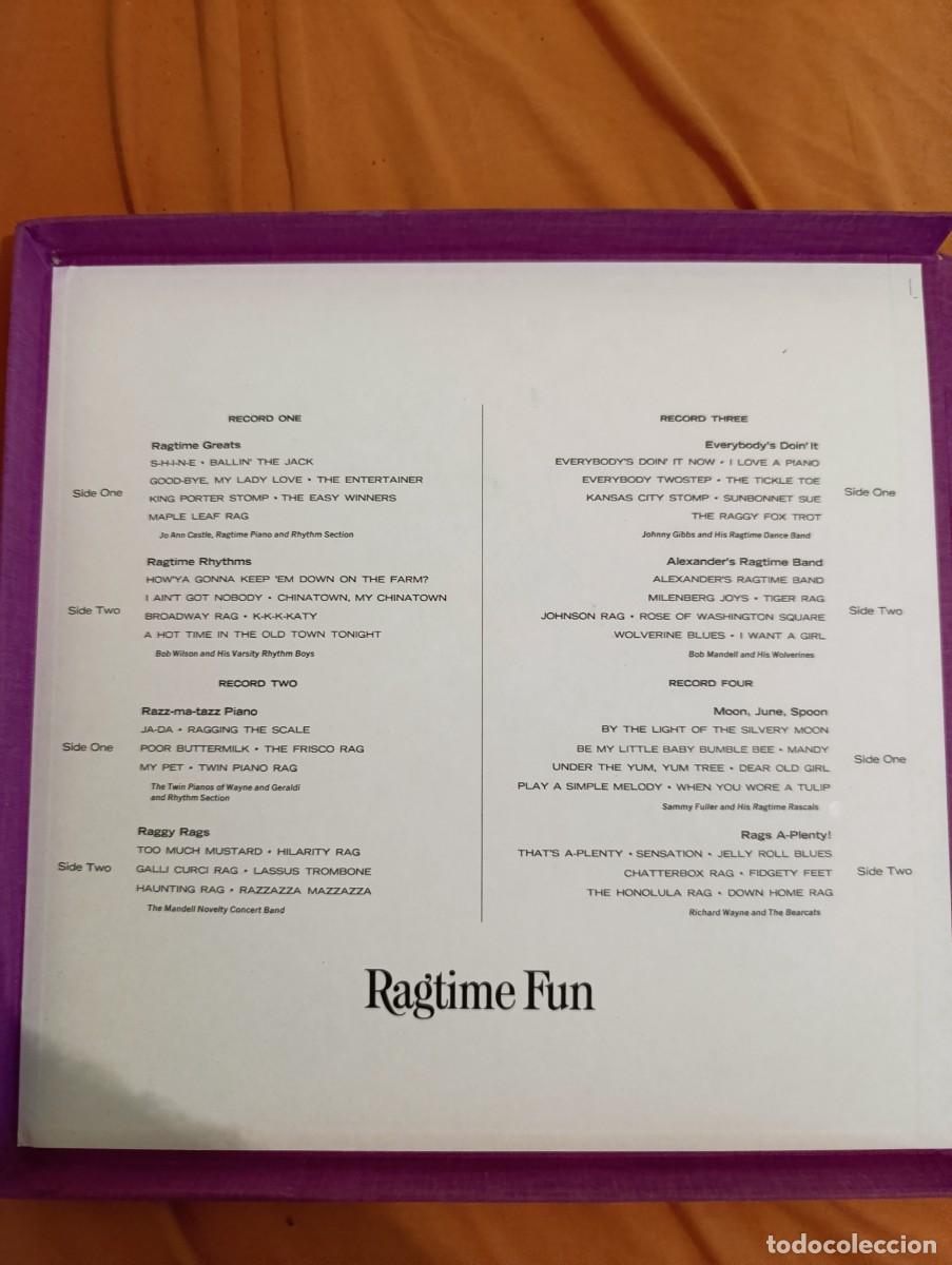 Discos de vinilo: Disco de vinilo Various &ndash; Ragtime Fun - Foto 4