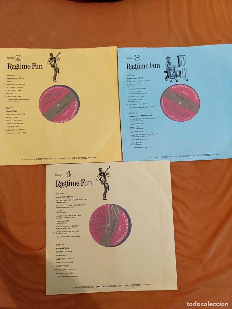 Discos de vinilo: Disco de vinilo Various &ndash; Ragtime Fun - Foto 7