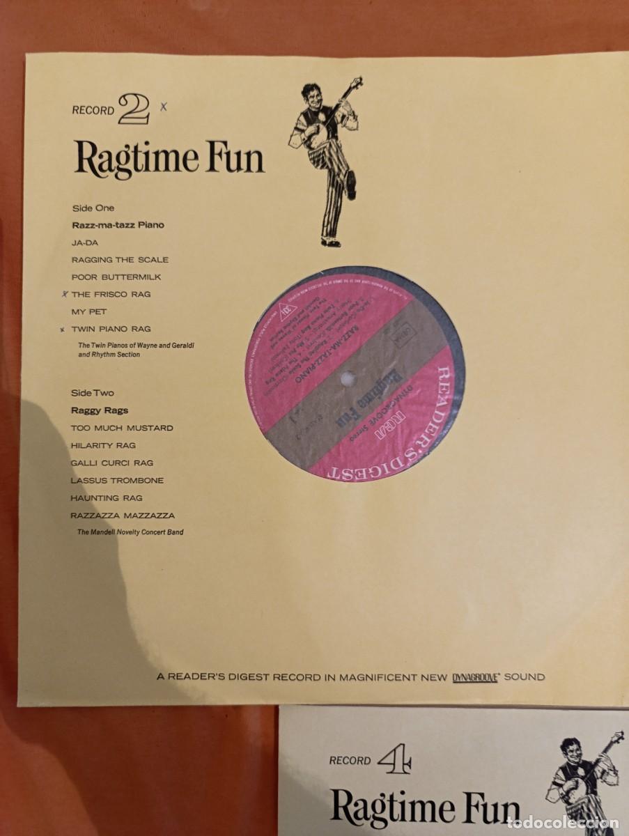 Discos de vinilo: Disco de vinilo Various &ndash; Ragtime Fun - Foto 8