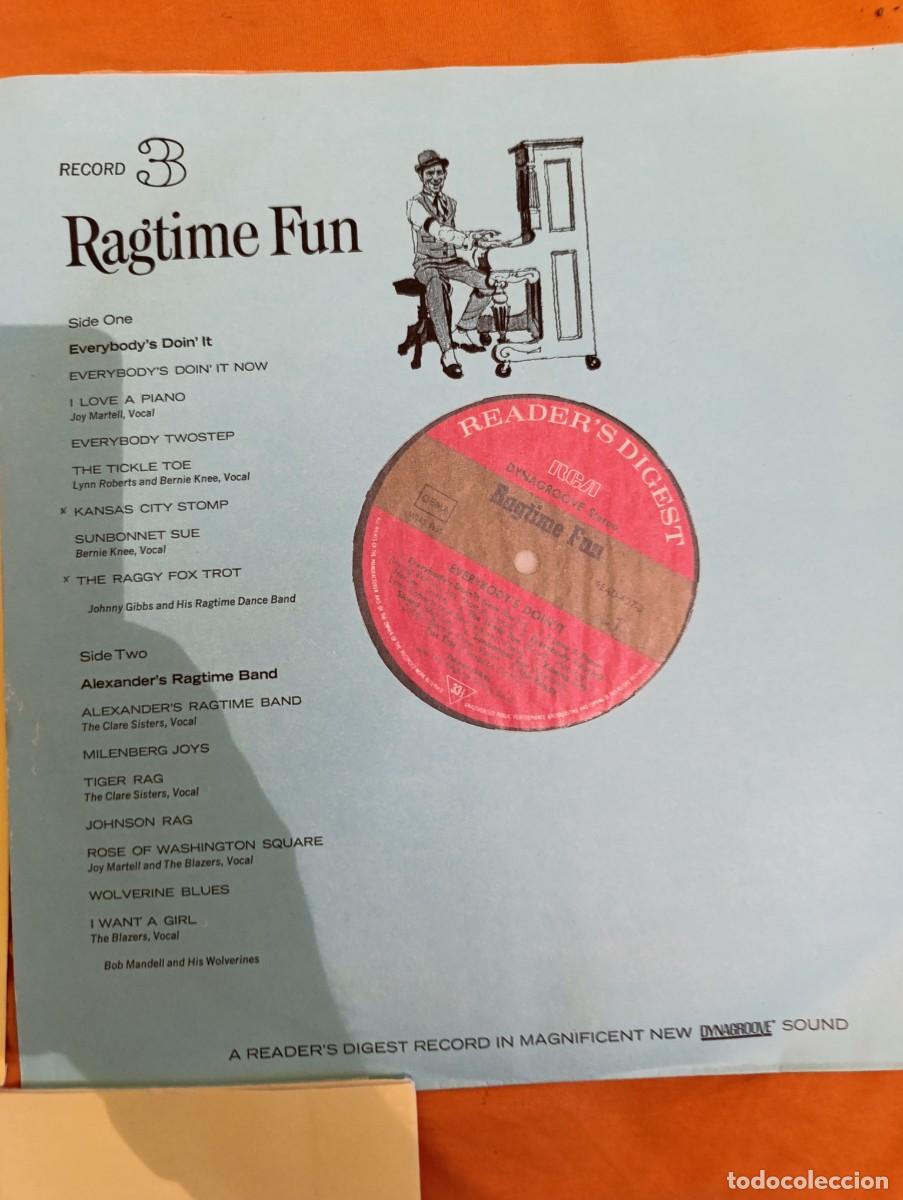Discos de vinilo: Disco de vinilo Various &ndash; Ragtime Fun - Foto 9