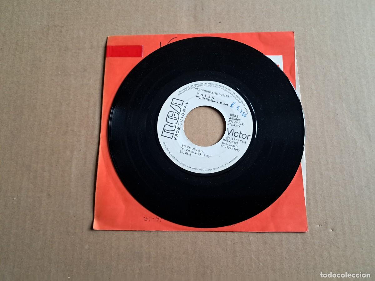 Discos de vinilo: VALEN - AMAR A LAURA SINGLE PROMOCIONAL 1973