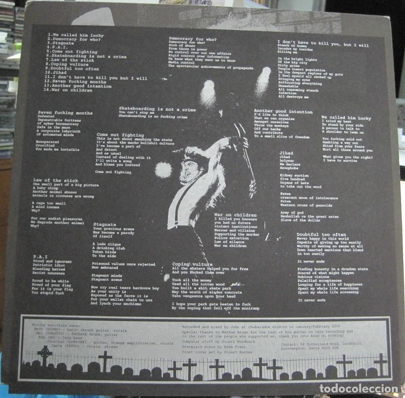 Discos de vinilo: Minute Manifesto / Urko &ndash; Split Long Player - Foto 3