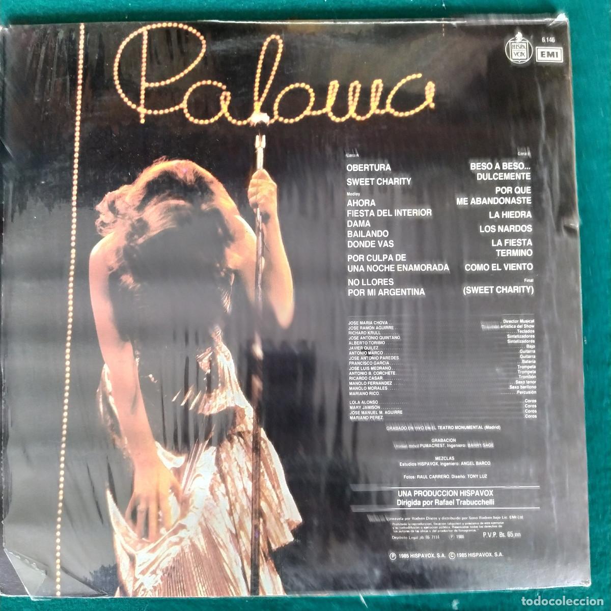 Discos de vinilo: Paloma San Basilio &ndash; En Vivo - Foto 2