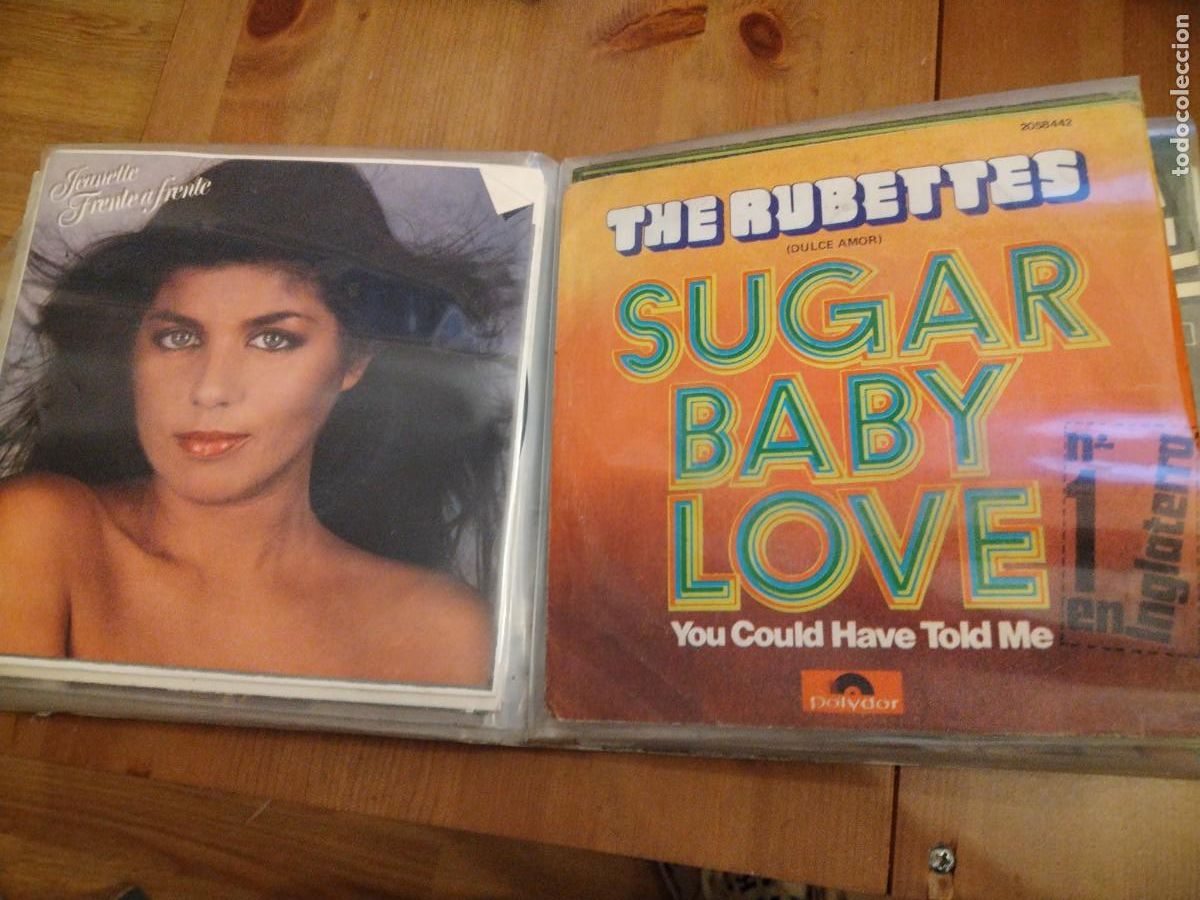Discos de vinilo: Lote 23 singles varios con estuche - Foto 6