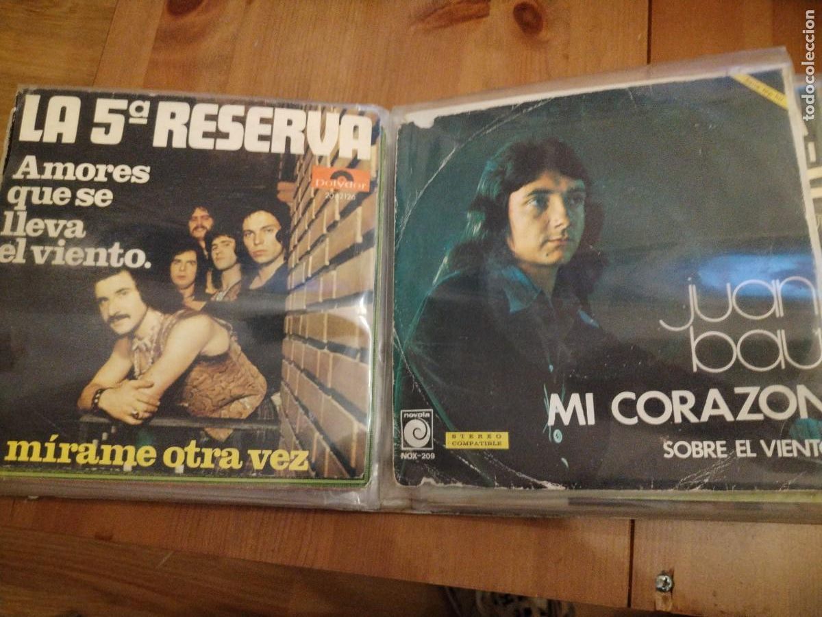 Discos de vinilo: Lote 23 singles varios con estuche - Foto 7
