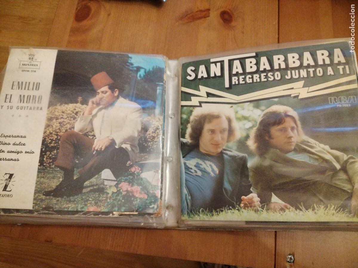 Discos de vinilo: Lote 23 singles varios con estuche - Foto 8