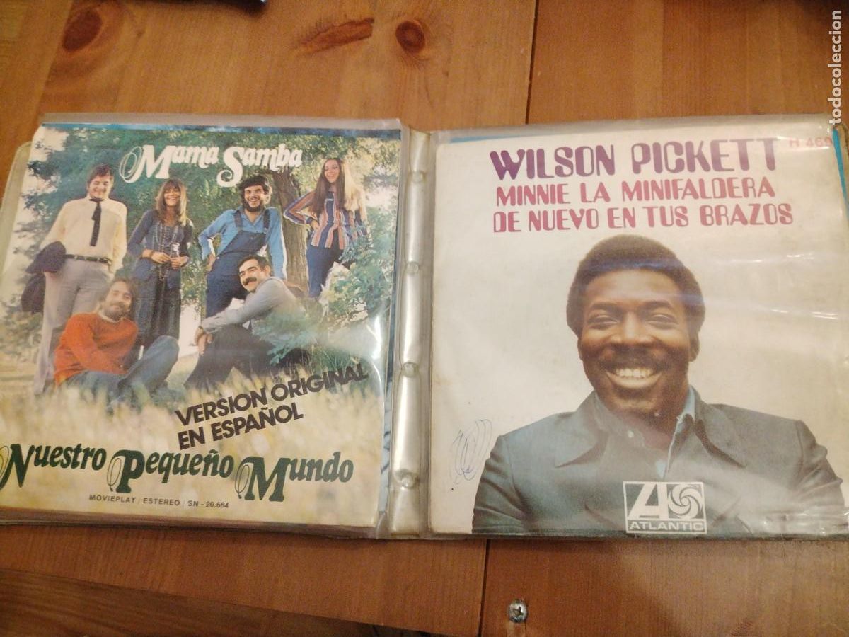 Discos de vinilo: Lote 24 singles con estuche - Foto 8