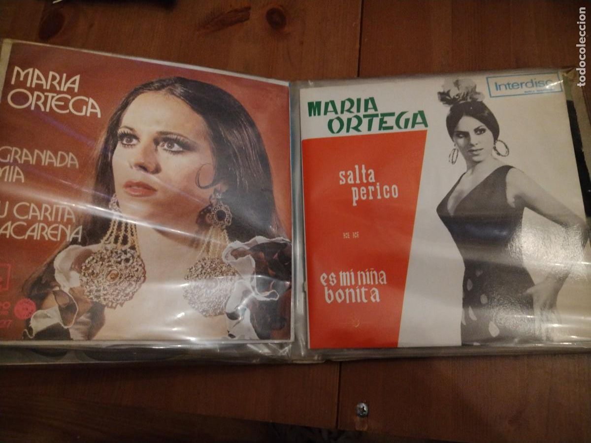 Discos de vinilo: Lote 24 singles con estuche - Foto 10