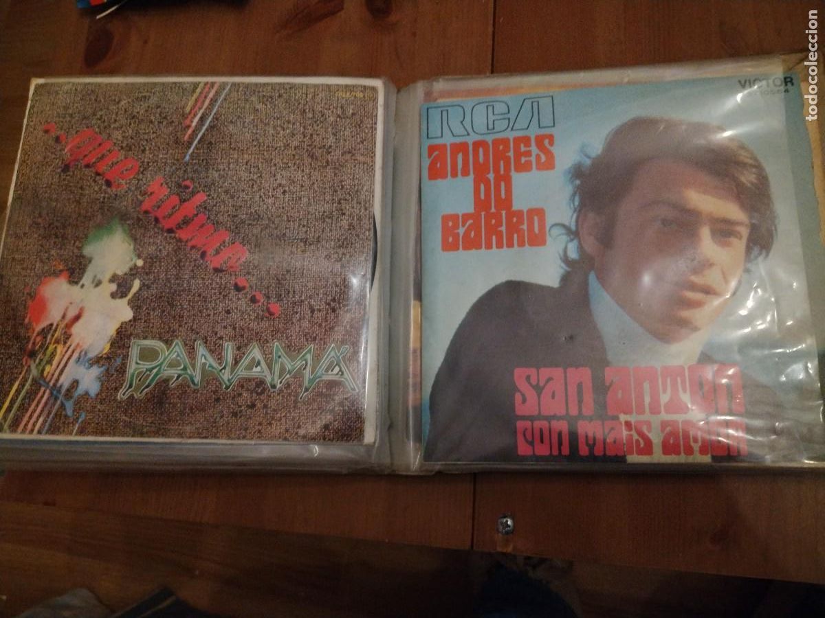 Discos de vinilo: Lote 24 singles con estuche - Foto 12