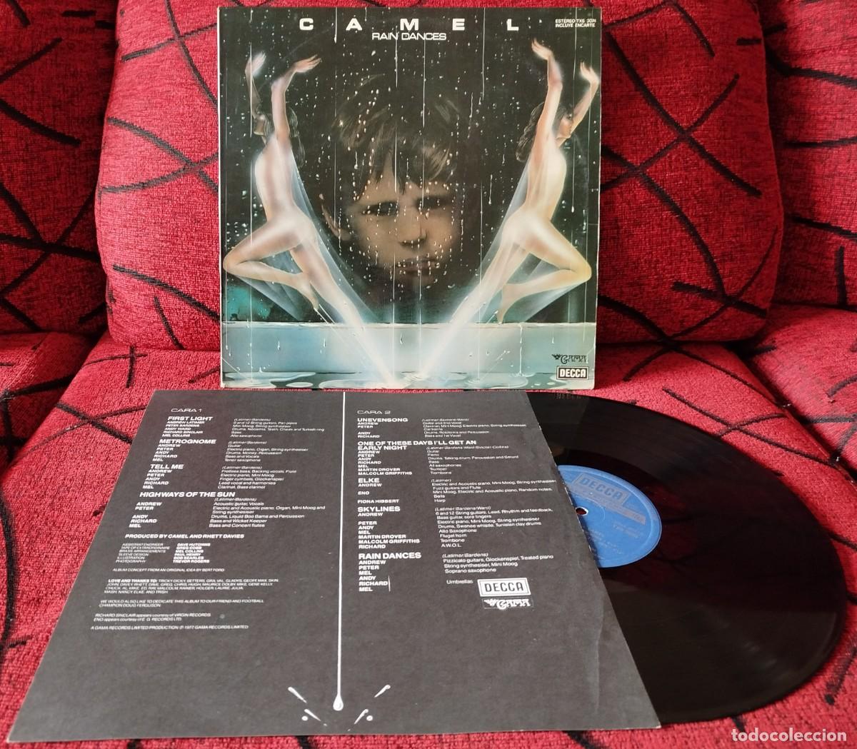 Discos de vinilo: CAMEL ** Rain Dances ** VINILO LP ORIGINAL 1977 - Foto 1