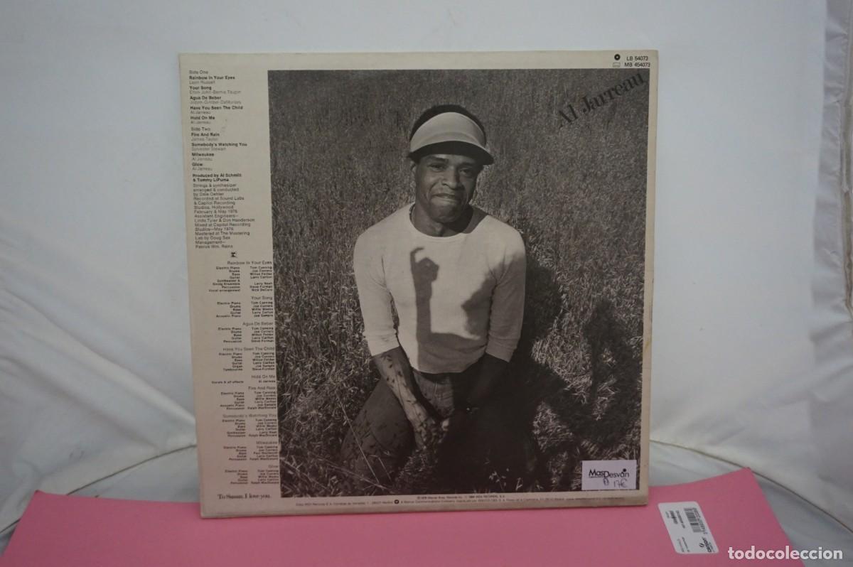 Discos de vinilo: LP - AL JARREAU - GLOW - VINILO EN EXCELENTE ESTADO - Foto 3