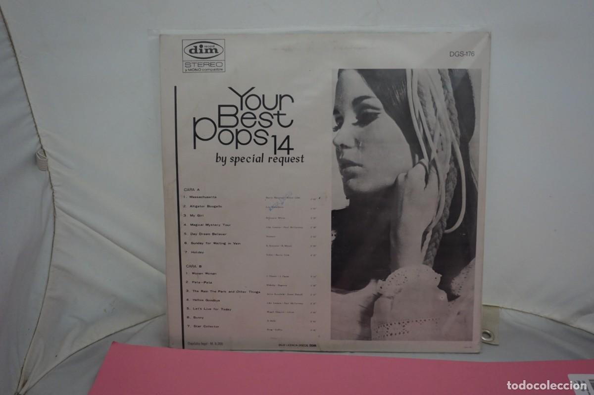 Discos de vinilo: LP - YOUR BEST POPS 14 BY SPECIAL REQUEST - Foto 3