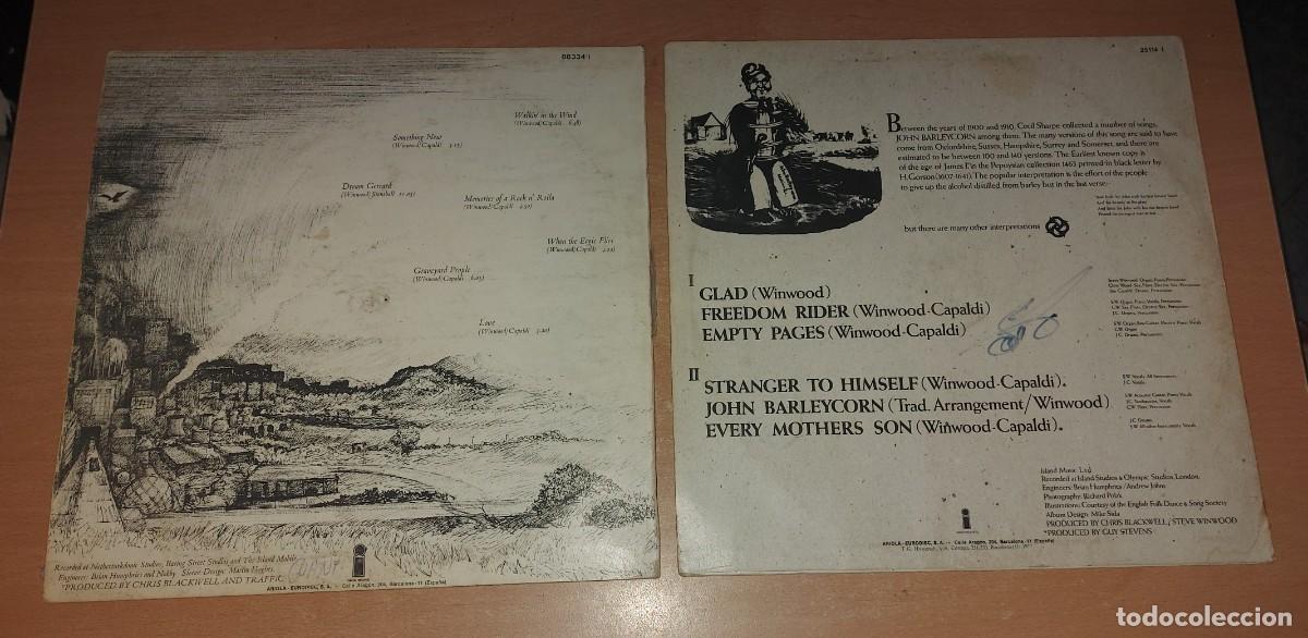 Discos de vinilo: 2 LP TRAFFIC WHEN THE EAGLE FLIES + JOHN BARLEYCORN ESPA&Ntilde;A - Foto 2